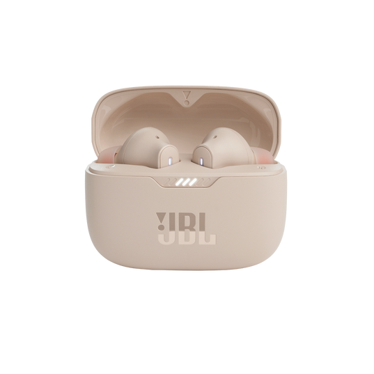 JBL Tune 230NC TWS - Sand - True wireless noise cancelling earbuds - Detailshot 1